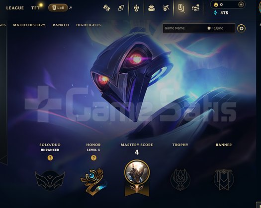 EUW Unranked | 3 Kostüm - 38 Hero | LoL Hesap