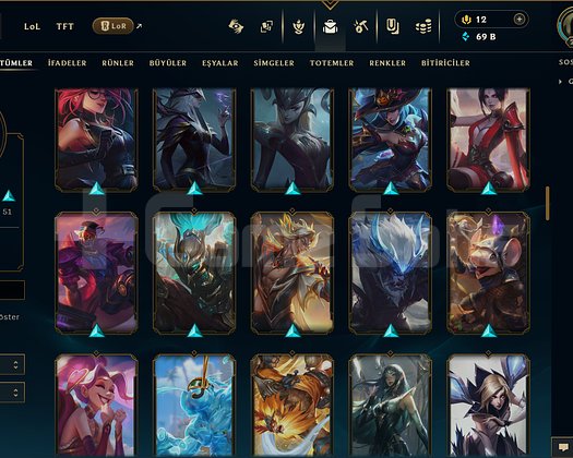 285 LEVEL / 115 SKİN / FUL HERO +MAİL +ZÜMRÜT