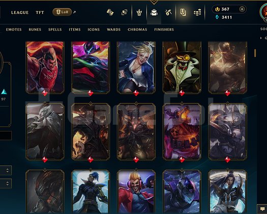 EUW | 278 SKİN | UNRANKED