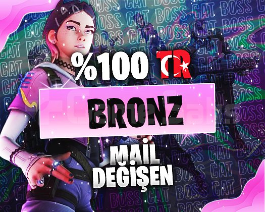 TR | BRONZ | MAİL DEĞİŞEN +20 LEVEL ELLE KASILMIŞ