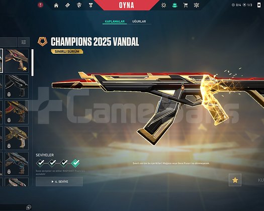 TR | CHAMPIONS 25 SET/SERİ TETİK EFSANE MAİL HESAP