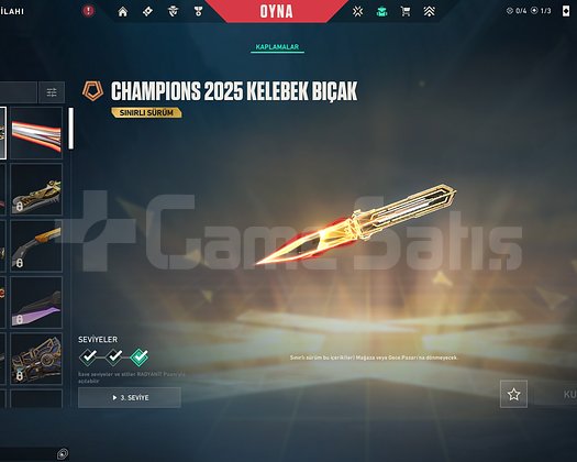 TR | CHAMPIONS 25 SET/SERİ TETİK EFSANE MAİL HESAP