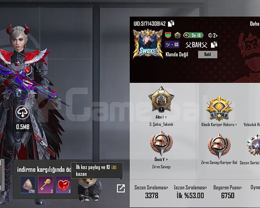 KUZGUN XUIT 4LVL/MASKARA 5/KELEPİR FIRSAT !!!