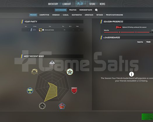 400 Dolar Harcanmış 26490 Elolu Hesap CS2