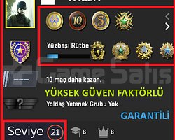 ANINDA TESLİM | 11 MADALYA | 1786 SAAT | FACEIT