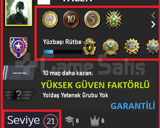 ANINDA TESLİM | 11 MADALYA | 1786 SAAT | FACEIT