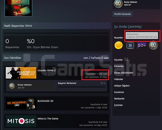 ANINDA TESLİM | 9 MADALYA | 1198 SAAT | FACEIT