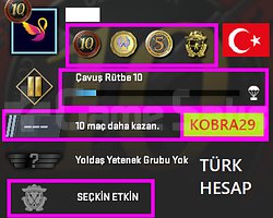 TR HESAP+FACEİT+4 MADALYA 38 WİN 215 SAAT SEÇKİN