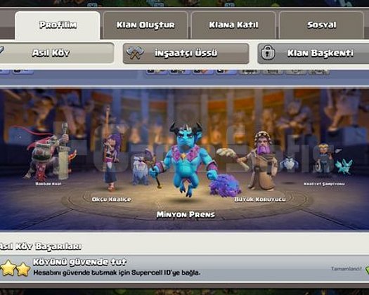 TH18 YARI MAX 186 SEVİYE 6 İNŞAATÇILI HESAP