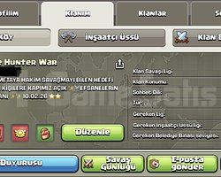USTA 1 24 SEVİYE GÜZEL İSİM GLOBAL KLAN BAŞKENT 10