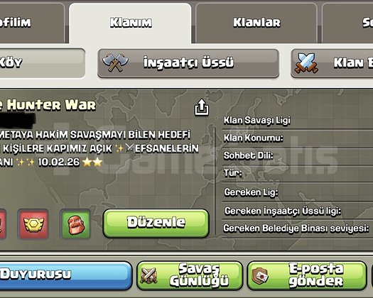 USTA 1 24 SEVİYE GÜZEL İSİM GLOBAL KLAN BAŞKENT 10