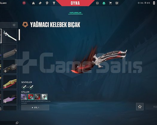 IMMORTAL FULL SKINLI HESAP