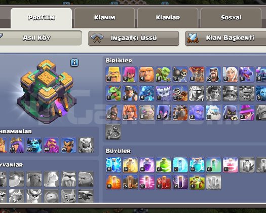 CR + COC HESABI BİRLİKTE SATILIK