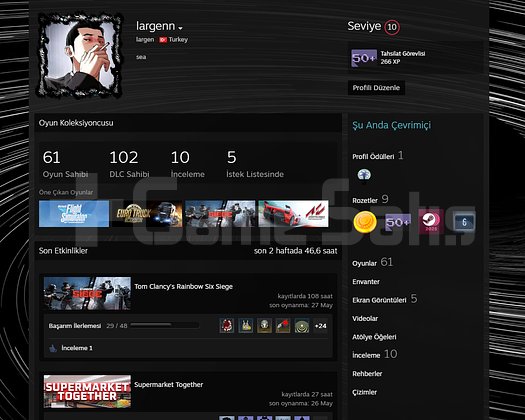 Acil Satılık Ucuz Steam Hesap
