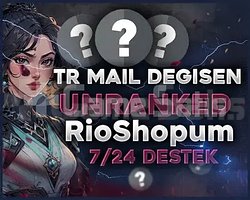 TR +20 LVL UNRANKED - MAİL DEĞİŞEN - FRESH!