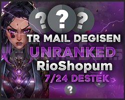 TR +20 LVL UNRANKED - MAİL DEĞİŞEN - FRESH!