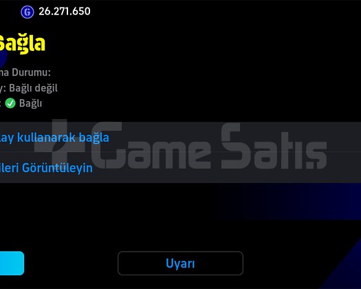 3234 güç tek bağ nadir oyuncular efootball hesabı
