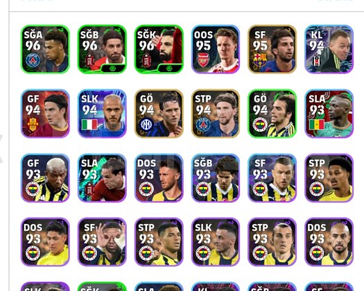 106 maldini 106 chelini 104 del piero ve dahası