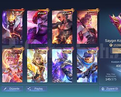 Max 100 yıldız LEGEND Franco 150bin puanlı