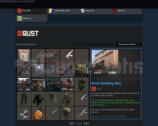 rust 1700 gerçek saat 6 dlc +130 skin