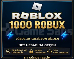 1429 Robux Komisyonsuz 1000 NET  Kesintisiz