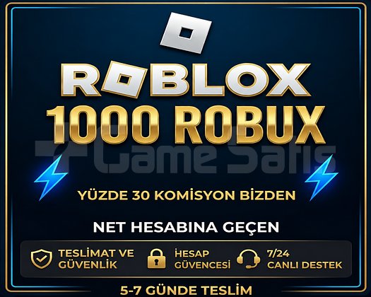 1429 Robux Komisyonsuz 1000 NET  Kesintisiz