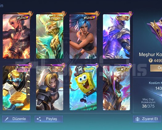 GUS KOF / GUS COLLECTOR TEK FIYAT