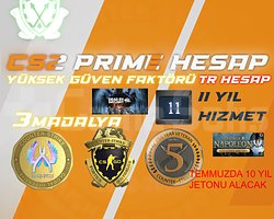 11YIL HIZMET+DEAD BY DAYLIGHT+FACEIT+3MADALYA