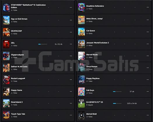 FC25 + 46 OYUN  MAİL DEĞİŞEN