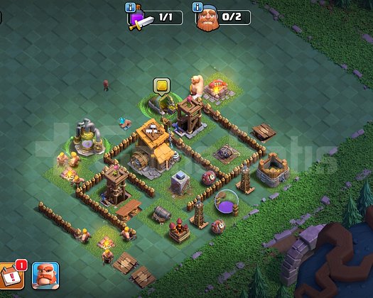 Clash of clash çok gelişmemiş hesap