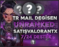 TR + UNRANKED + MAİL DEĞİŞEN + ANLIK TESLİMAT!