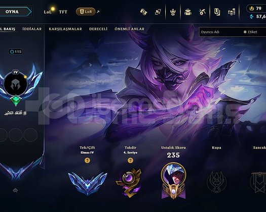 tr dia 4 talon main 76 skin 57k mö full hero+valo