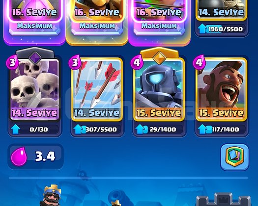 Mukemel clash hesabı
