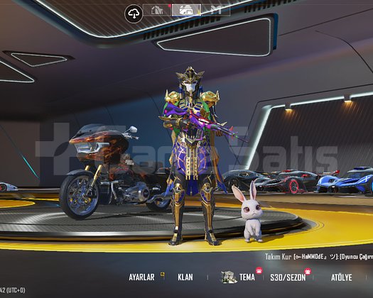 Firavun x-suit 6 lvl BUGATTİ DOLU HESAP