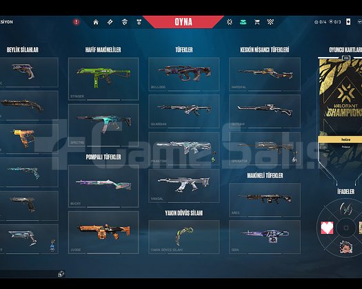 RGX KARAMBIT KURONAMI VANDALLI YUKSEK ELO HESAP