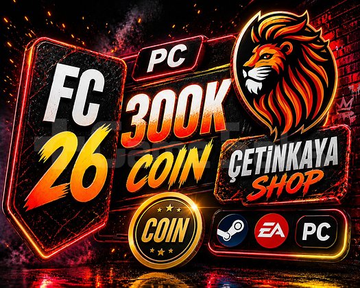 FC 26 300 K PC  COİNS HIZLI TESLİMAT