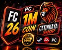 FC 26 1 M PC  COİNS HIZLI TESLİMAT
