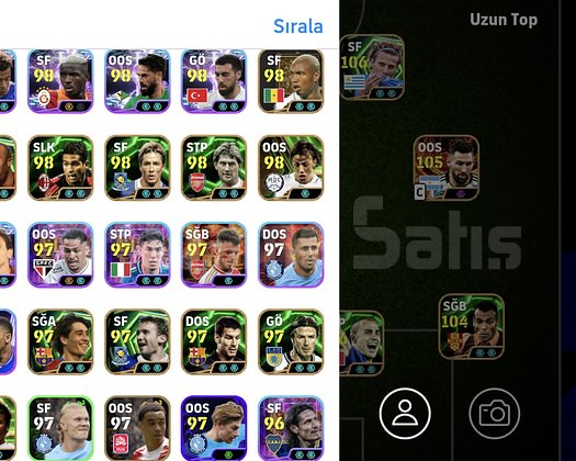 KG 3240 2 BOMBACI+MESSİ+FERNANDEZ+OSİMHEN+CRUYF