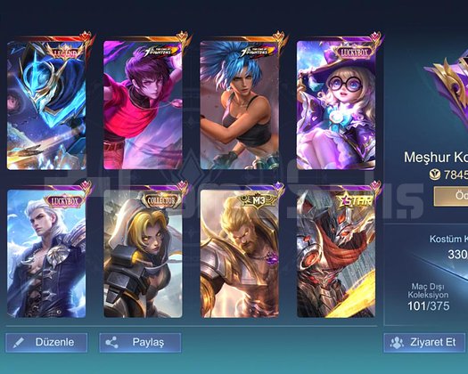 GUS Legend + Dyroth ve Karına KOF + Nata Collector