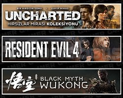 Uncharted + Resident Evil 4 + Black Myth Wukong