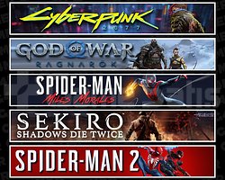 Cyberpunk + Ragnarök + Miles + Sekiro + Spider 2