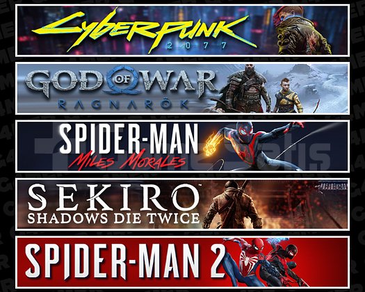 Cyberpunk + Ragnarök + Miles + Sekiro + Spider 2
