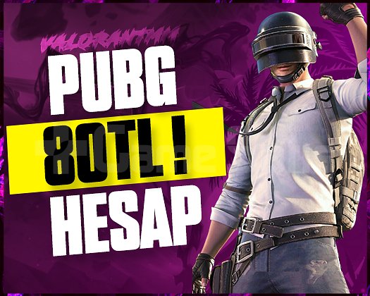 DOPDOLU 80TL PUBG RANDOM HESAP