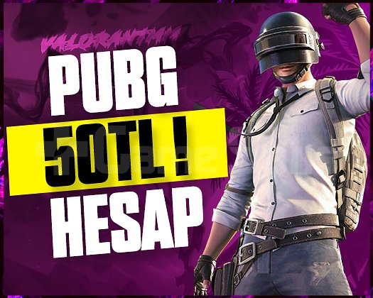 50TL PUBG RANDOM HESAP