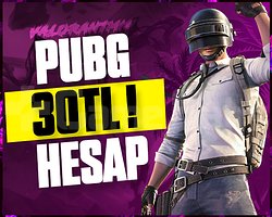30TL PUBG RANDOM HESAP