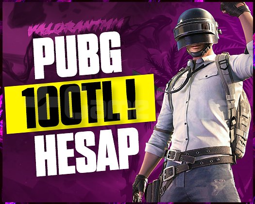 DOPDOLU 100TL PUBG RANDOM HESAP