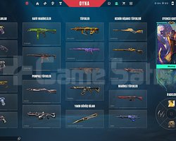 yuce hesap +11 vandal +8 bıçak full artı full