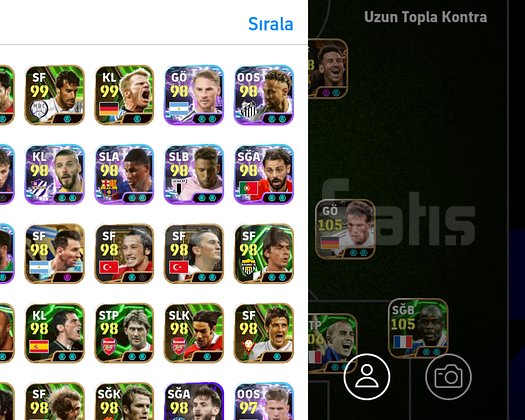 Rezerv durumu ortalama değerde ios android tek bağ