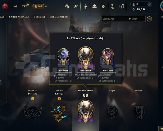 TR-UNRANKED-43 LVL-ELLE KASILMIŞ TEMİZ HESAP