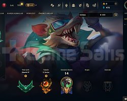 EUW SMURF EMERALD4 TWİTCH MAIN SPECIAL ACC